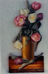 Tulips & Brass by Cheri Rol