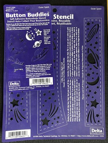 Button Buddies Self Adhesive Stencils