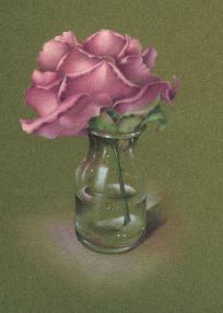 John's Rose Colored Pencil  Tutorial